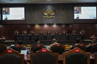 MK Rampung Sidangkan Perkara Uji Materi Pasal Obstruction of Justice yang Digugat Hasto
