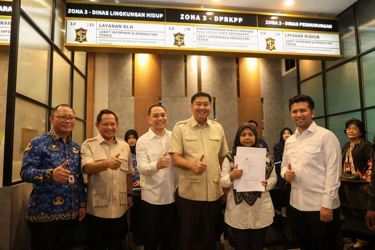 Pelayanan PBG di MPP Siola Surabaya Tercepat se-Indonesia, 15 Menit Selesai