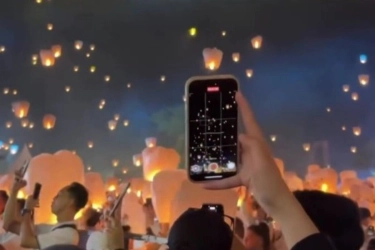 Video Viral Festival Lampion di Yogya, Banyak Lampion Jatuh dan Nyangkut di Pohon
