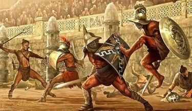 Sejarah Pertunjukan Gladiator di Colosseum Roma, Italia, Bertarung Demi Hiburan Kaisar