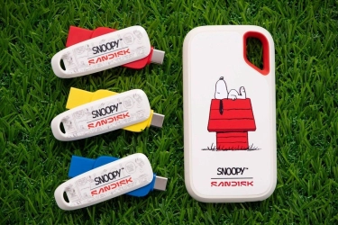 SanDisk Rilis SSD dan Phone Drive Edisi Snoopy di Indonesia, Ini Harganya