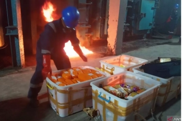 Bareskrim Polri Musnahkan 2,1 Ton Narkoba: Di dalamnya Termasuk 1,33 Ton Sabu dan 335.019 Butir Ekstasi