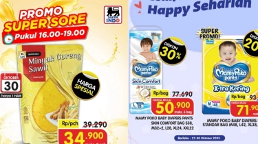 Promo Superindo Hari Ini 30 Oktober 2025: Diskon Minyak Goreng hingga Popok Bayi