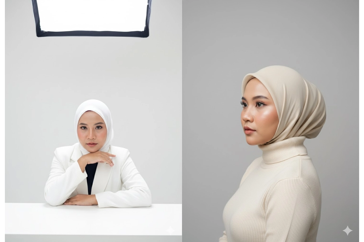 20 Salinan Teks Gemini AI Foto Cewek Style Beauty Shot buat Media Sosial