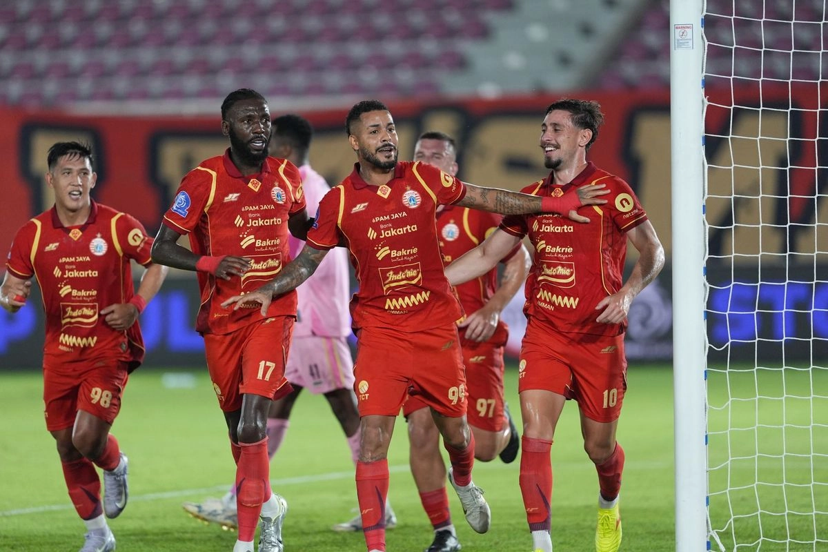 Hasil Persija Vs PSBS Biak 3-1, Hattrick Maxwell beri Macan 3 Poin