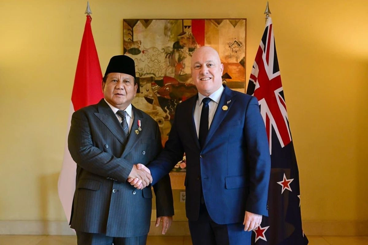 Prabowo Bertemu PM Selandia Baru di KTT APEC, Ungkit Perdagangan Bilateral yang Meningkat Terus