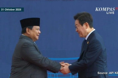 Prabowo Disambut Lee Jae-myung Saat Hadiri APEC di Korsel, Ucap 