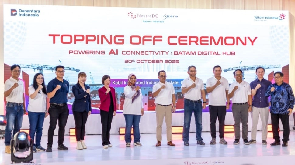 TelkomGroup Lakukan Topping Off, Operasikan Hyperscale Data Center NeutraDC Nxera Batam