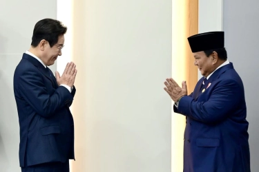 Prabowo ke Presiden Korsel: Anak Muda Indonesia Tergila-gila dengan K-Pop