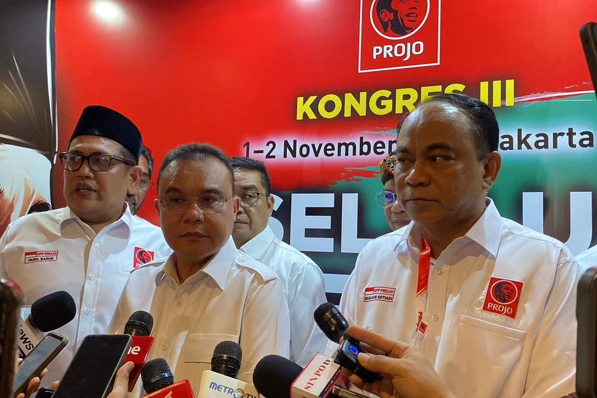Usai Ngobrol Sama Budi Arie, Dasco Akui Belum Dengar Projo Bakal Gabung Gerindra