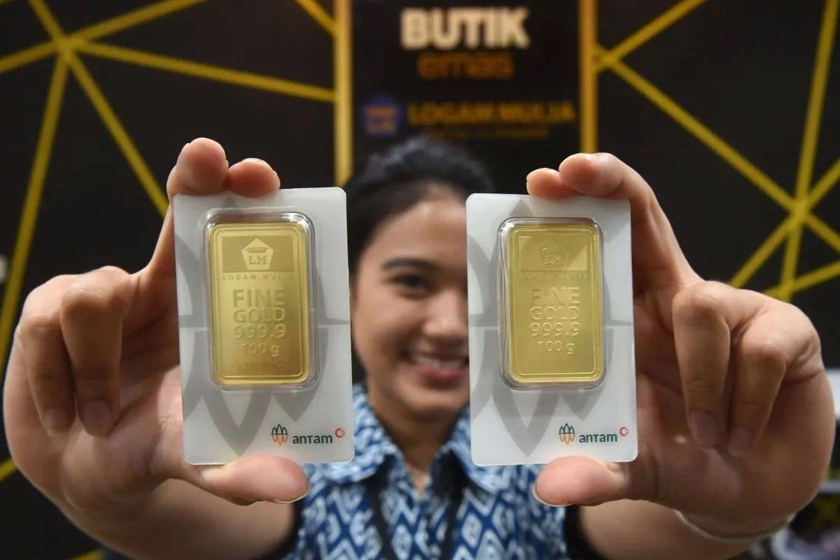 Harga Emas Antam Melorot di Perdagangan Hari Ini, Turun Jadi Rp 2,27 Juta Per Gram