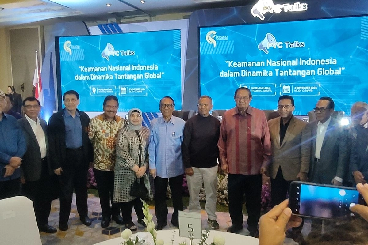 SBY dan Eks Menteri Kabinet Indonesia Bersatu ''Reuni'' di Thamrin