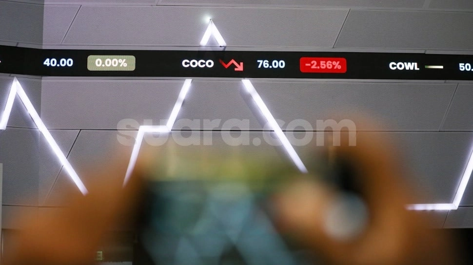 IHSG Masih Anjlok di Awal Sesi Rabu, Diproyeksi Bergerak Turun