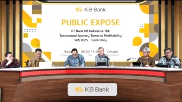 KB Bank Catat Laba Bersih Rp265 Miliar di Kuartal III 2025, Optimistis Kredit Tumbuh 15 Persen