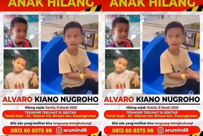 Bilqis Ditemukan, Netizen Ingatkan Alvaro dari Jaksel yang Sudah Hilang 8 Bulan: Sang Ibu Tulis Pesan Putus Asa