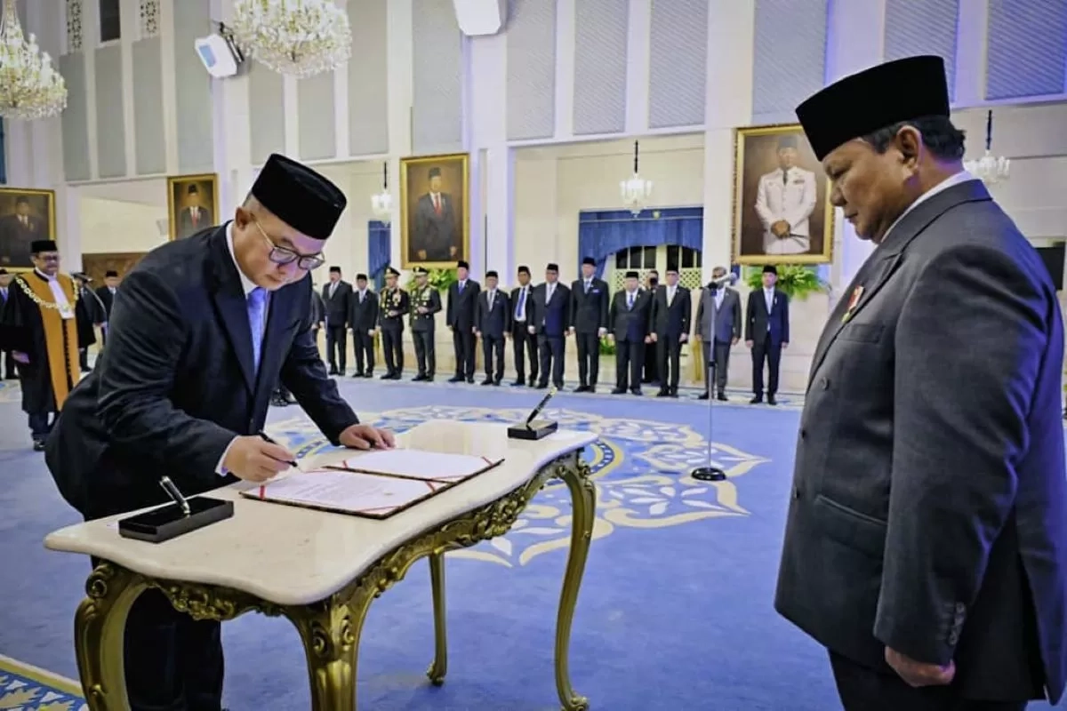 Lantik Arif Satria sebagai Kepala BRIN, Presiden Prabowo Tekankan Perkuat Riset dan Inovasi Nasional Dorong Kemajuan Ekonomi Bangsa
