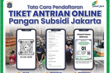 Cara Daftar Antrian Pangan Bersubsidi Pasar Jaya 2025 di antrianpanganbersubsidi.pasarjaya.co.id