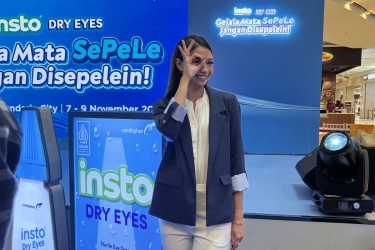 Tips Yuki Kato Menjaga Mata agar Sehat di Tengah Kesibukan