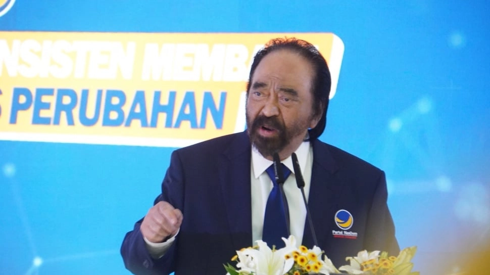 Soal Pemberian Gelar Pahlawan, Surya Paloh Ucapkan Selamat Kepada Keluarga Besar Pak Harto