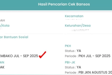 Cara Cek Penerima BLT Kesra 2025 Rp 900.000 Lewat HP dan Situs Resmi Kemensos
