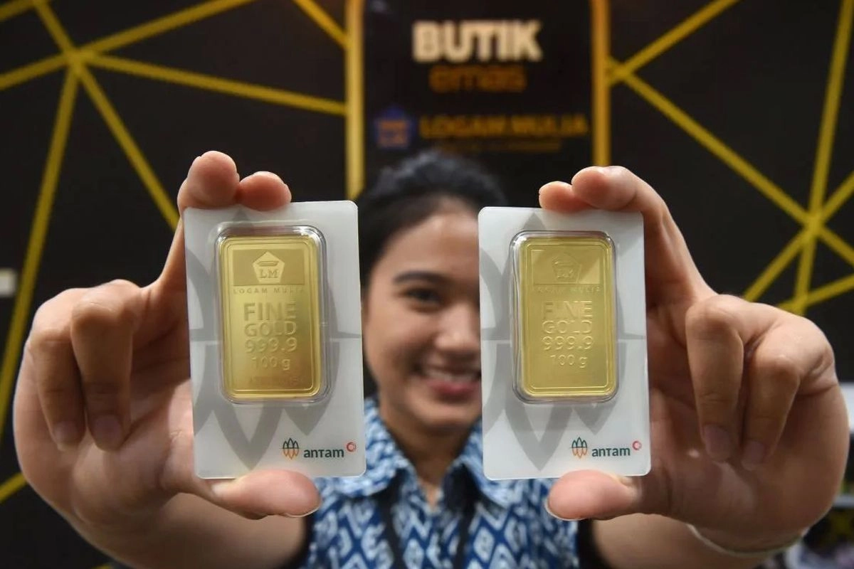 Harga Emas Antam Hari Ini Melonjak Rp 29.000 Dekati Rp 2,4 Juta Per Gram