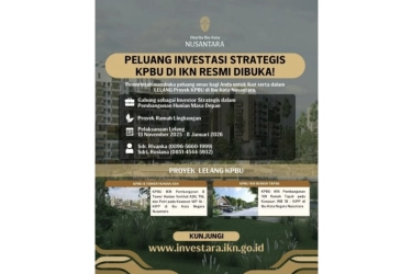 Lewat Skema KPBU, Otorita IKN Buka Lelang Proyek Hunian ASN Ramah Lingkungan