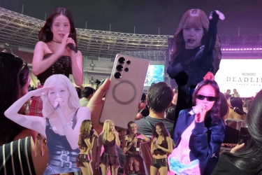 Samsung S25 Ultra Buktikan Zoom Andalan untuk Fancam Blackpink Jarak Jauh