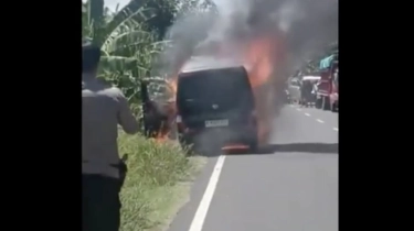 3 Fakta Mobil Bank Bawa Uang Rp 4,6 Miliar Terbakar Habis