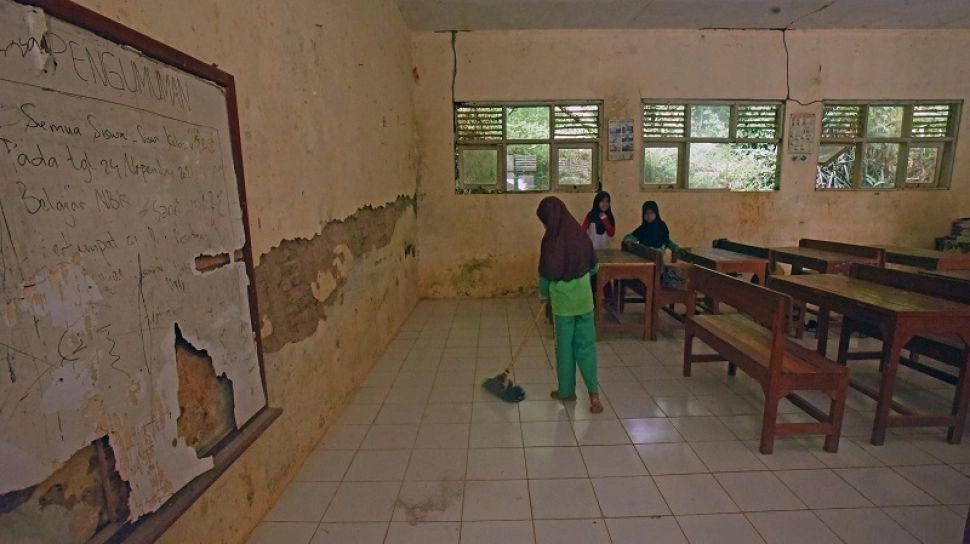 Gerindra Tagih Pramono Anggaran Perbaikan SDN 01 Pulau Harapan: Jangan Cuma Janji!