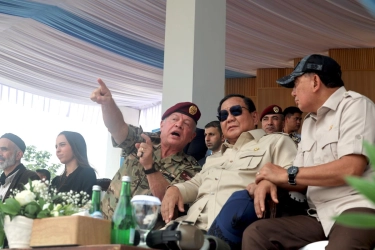 Bareng Prabowo, Raja Yordania Saksikan Demontrasi Drone Sebelum Bertolak