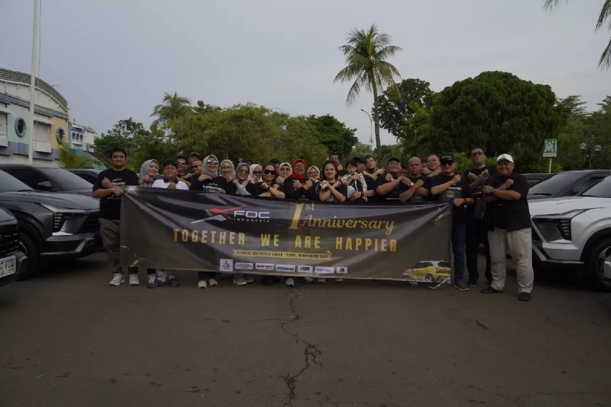 Komunitas XFOC Indonesia Rayakan Ulang Tahun Pertama, Tujuh Chapter Sudah Terbentuk