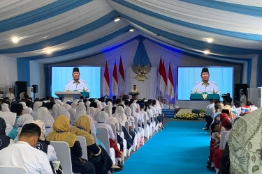 Prabowo Cerita Diteriaki Bocil yang Protes Belum Terima MBG