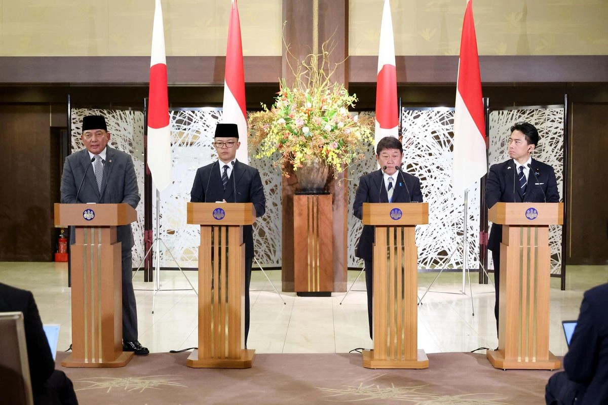 Sjafie Sjamsoeddin Temui Menhan Jepang Bahas Keamanan Maritim