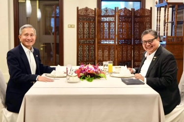 Menko Airlangga Kunjungi Singapura, Bahas CPTPP, DEFA, dan Penguatan Rantai Pasok