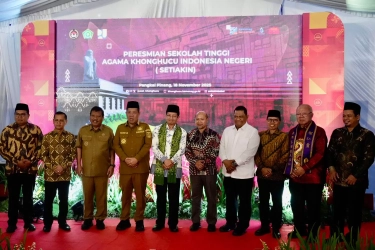 Sekolah Tinggi Khonghucu Negeri Pertama di Indonesia Diresmikan, Kerukunan Umat Beragama jadi Sorotan