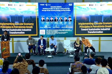 Dari Gipsum hingga FABA, Petrokimia Gresik Paparkan Efisiensi Berkelanjutan di COP30