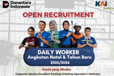 KAI Services Buka Lowongan Kerja untuk Lulusan SMA/SMK, Usia 45 Tahun Bisa Daftar