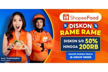 Kolaborasi dengan Serly ‘One Bite Big Bite’, ShopeeFood Luncurkan Diskon Rame Rame Hingga Rp 200.000