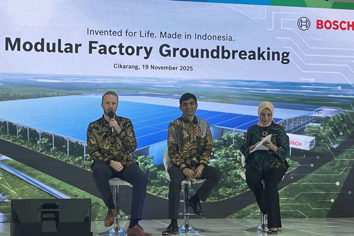 Perusahaan Jerman Bosch Bangun Pabrik Modular Pertama di Cikarang
