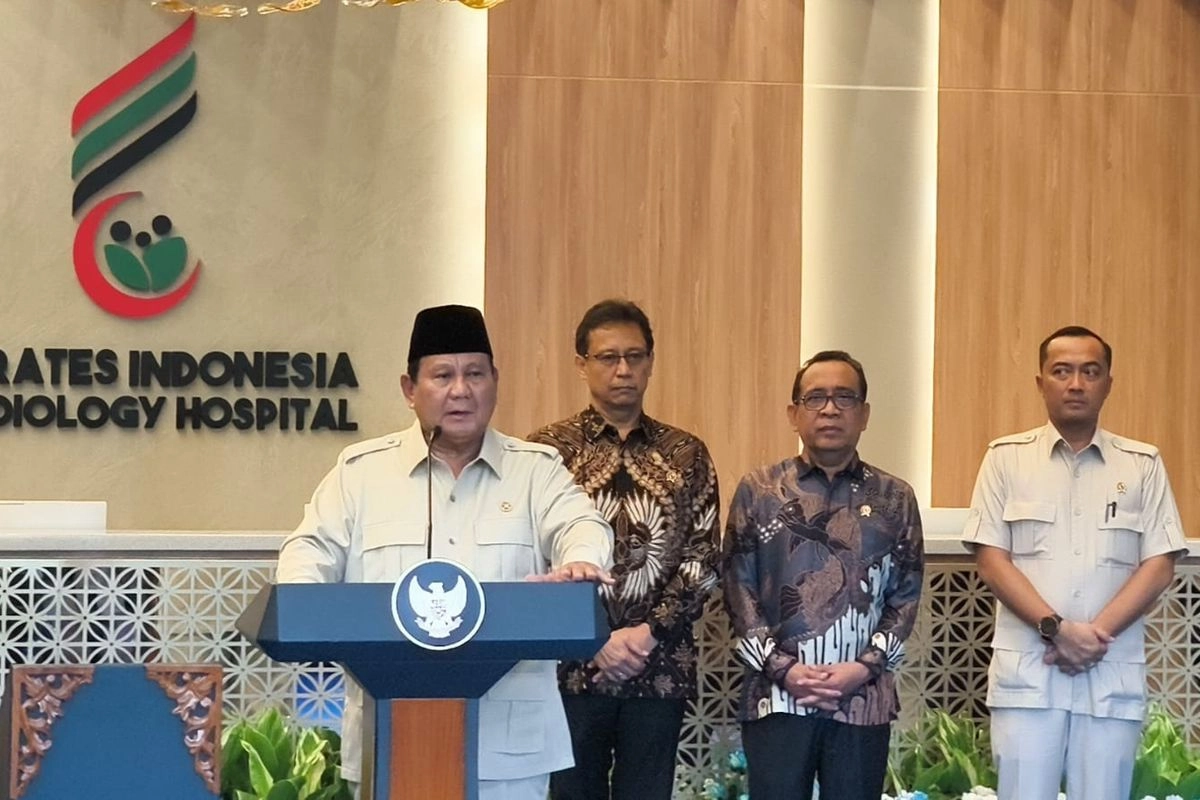 Prabowo Langsung Terbang ke Bantul Usai Resmikan RS KEI di Solo