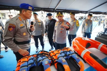 Kapolri Tinjau Kesiapsiagaan Bencana di DIY, Personel dan Sarpras Dipastikan Siap