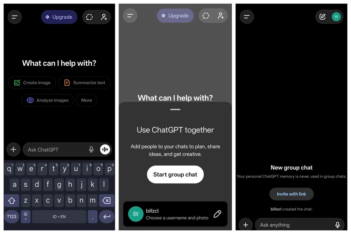 Pengguna ChatGPT di Indonesia Kini Bisa Bikin Grup dan ''Ngobrol'' Bareng