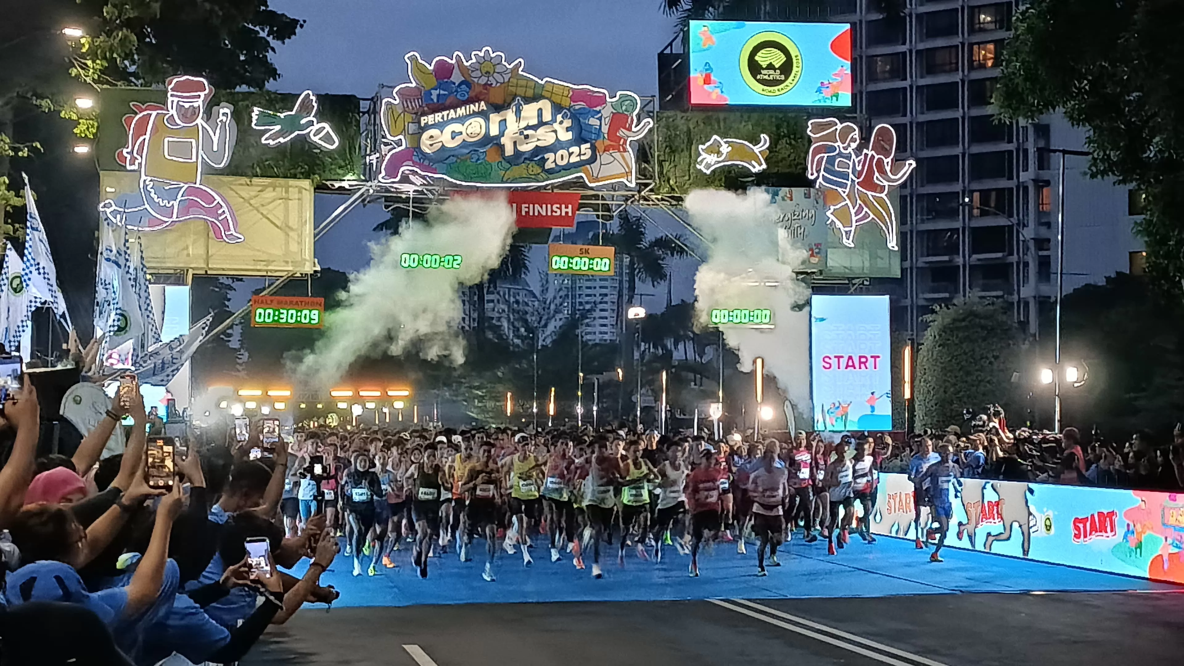 Dapat Pengakuan dari World Athletics untuk Pertama Kali, Bukti Pertamina Eco RunFest 2025 Makin Mendunia