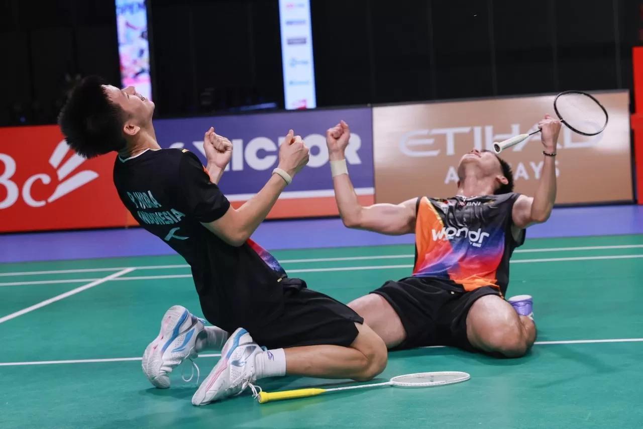 Debut Fantastis Raymond Indra/Nikolaus Joaquin di Super 500: Datang, Main, Juara Australian Open 2025!