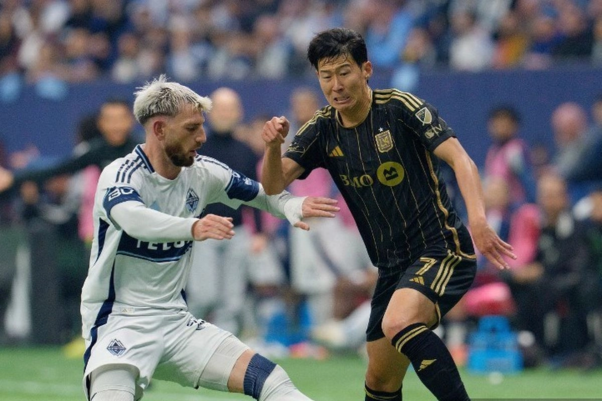 Hasil Whitecaps Vs LAFC 2-2: Son Heung-min Dwigol, Namun Gagal Adu Penalti