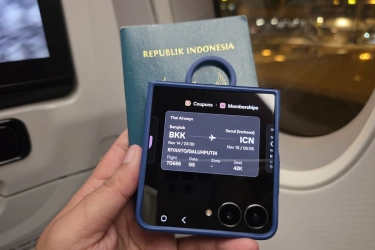 Mencoba Samsung Wallet untuk Traveling, Simpan Boarding Pass 