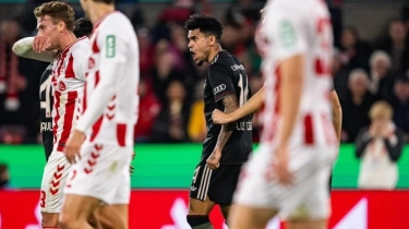 Bintang Bayern Luis Diaz Dilarang Tampil Tiga Pertandingan Liga Champions Usai Kartu Merah