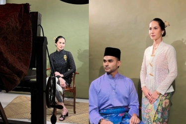 5 Gaya Pevita Pearce dan Mirzan Meer Saat Anniversary Photoshoot, Nuansa Tradisional
