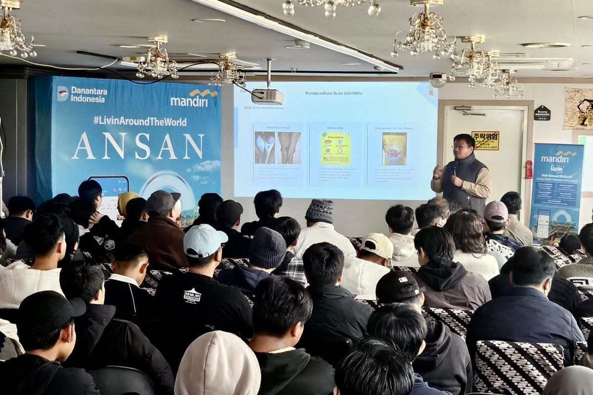 Mandiri Sahabatku Hadir di Korsel, Edukasi PMI dengan Investasi dan Wirausaha Perikanan