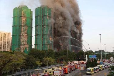 Tradisi Hong Kong Pakai Scaffolding Bambu Dipertanyakan Usai Kebakaran Mematikan di Wang Fuk Court